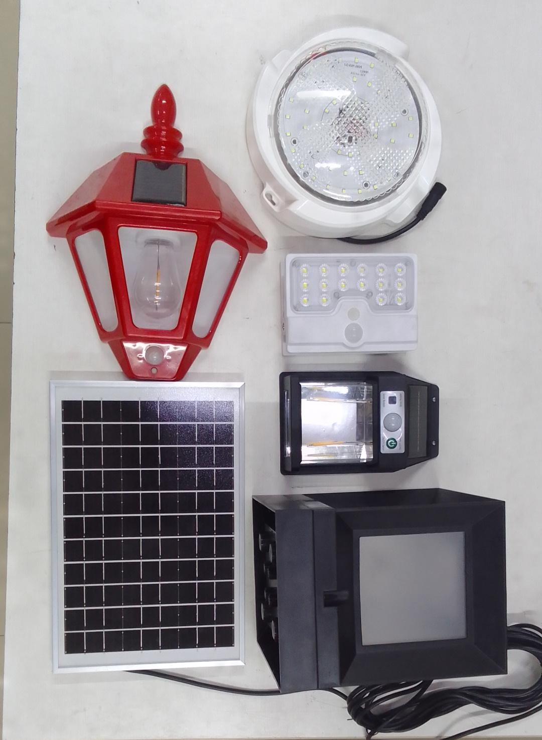 SOLAR INDOOR & OUTDOOR LIGHTS